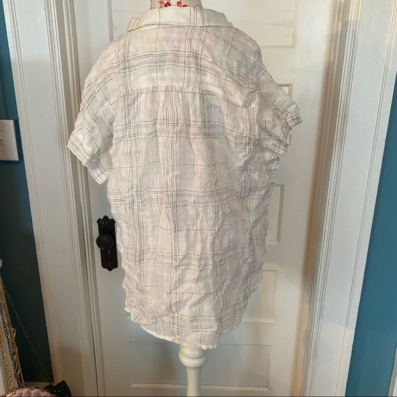 Boxy Grid Button-Down - Picture 3 of 3